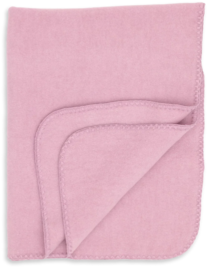 Baby Blanket Wool Fleece - Babydeken met festonsteek - Engel Natur