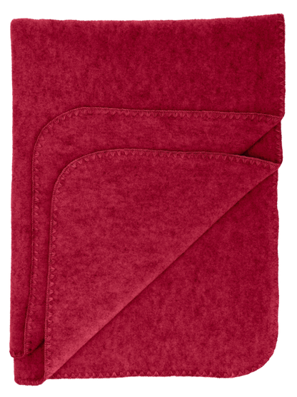 Baby Blanket Wool Fleece - Babydeken met festonsteek - Engel Natur