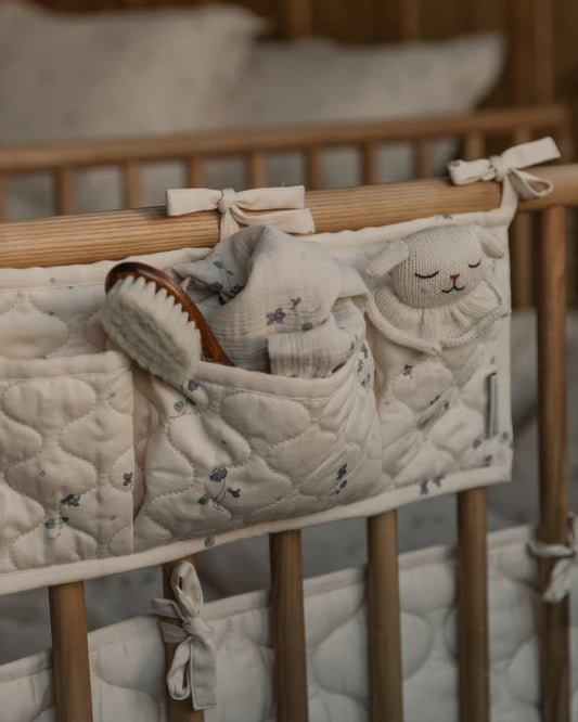 Viola Satin Quilted Bed Bag - Bedpocket - Garbo & Friends