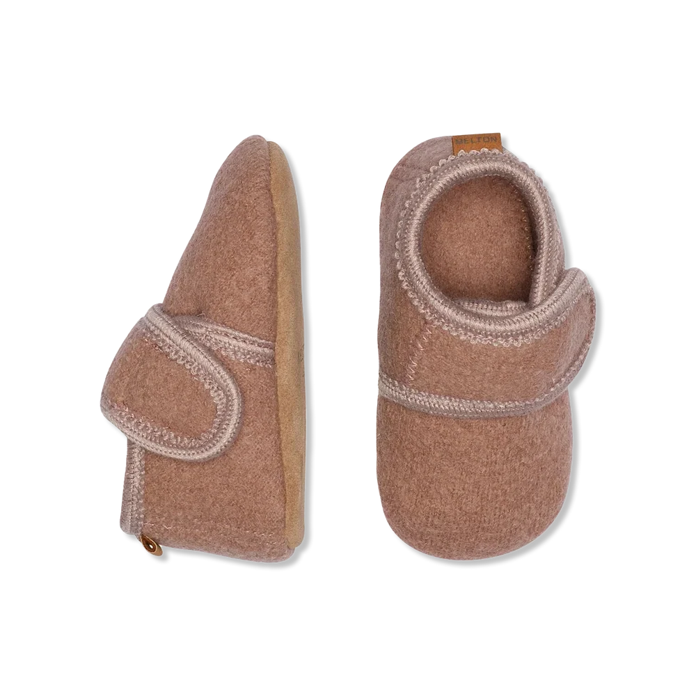 Wool slippers - Classic Wool Slippers - Indoor shoe - Fawn - MELTON