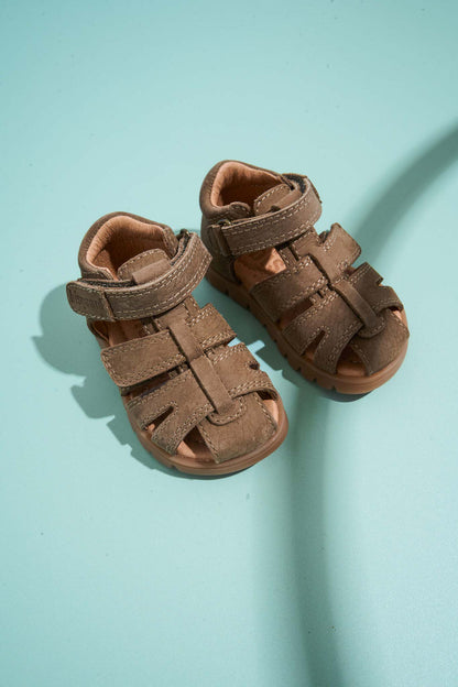 Ledersandalen Franz - Geschlossene Zehen - Earth/Braun - Bisgaard
