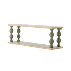Bibiola Shelf Multi – Bloomingville MINI: angled view of the wall shelf.