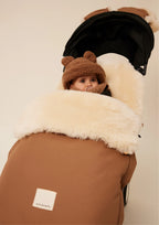 Bruno Buggy Mittens – Merino sheepskin stroller mittens – BINIBAMBA