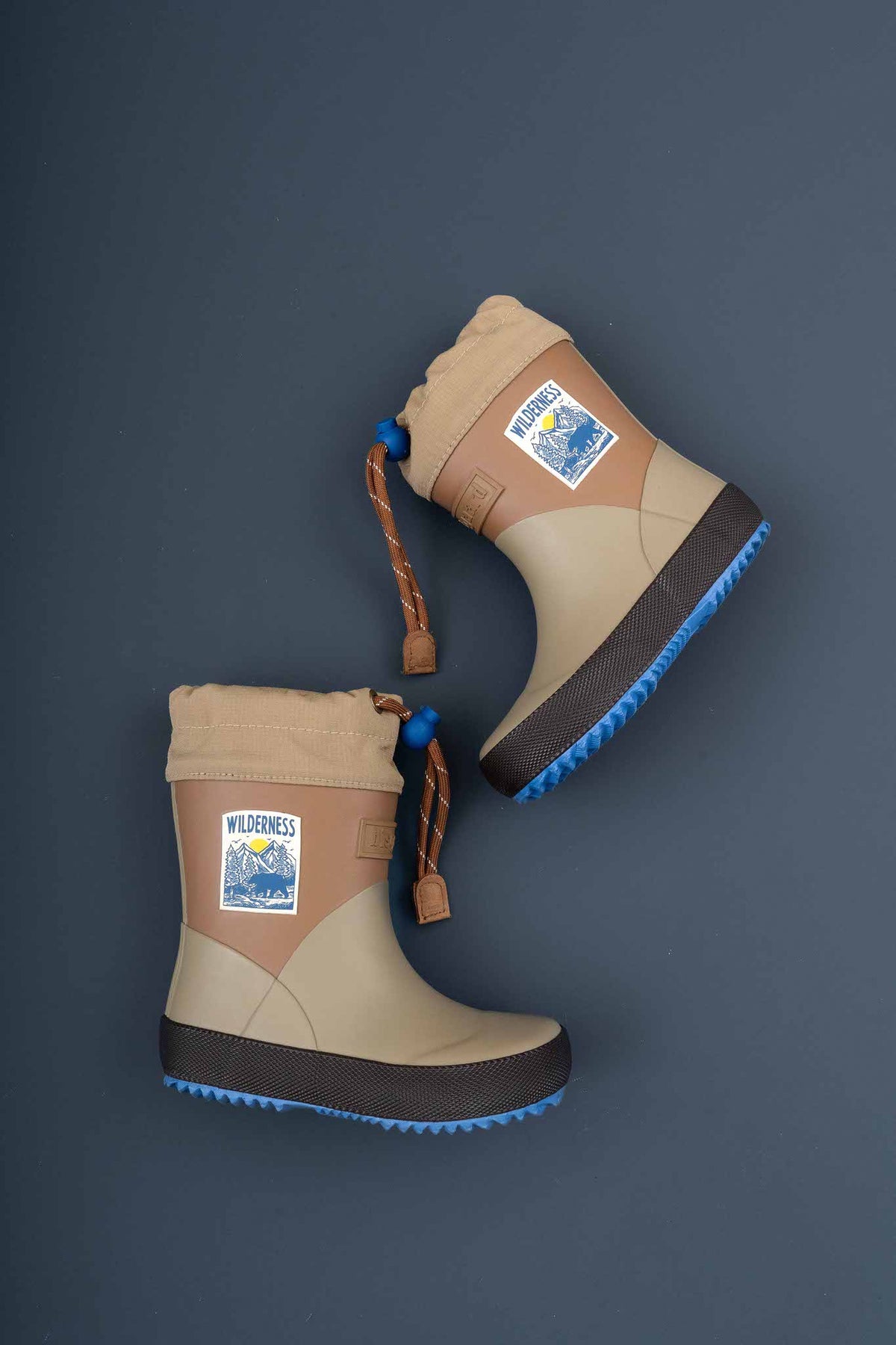 Thermo Rubber Boots – Khaki – Wol gevoerd – Bisgaard