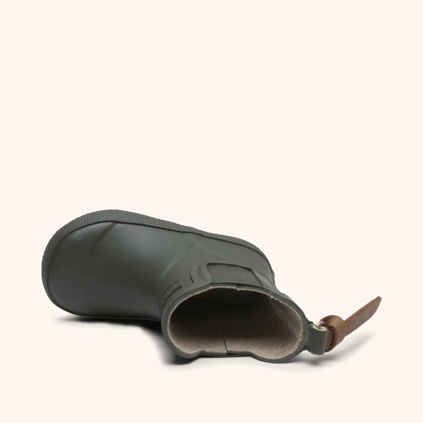 Natuurrubber regenlaars - Laag model - Olive/donkergroen - Bisgaard