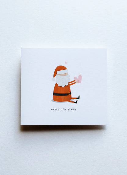Set aus 8 Weihnachtskarten inkl. Umschlägen und Stickerbogen - Alijt