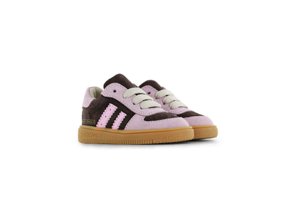 Suède babysneaker ExtremeFlex® – Pink/Brown – Shoesme