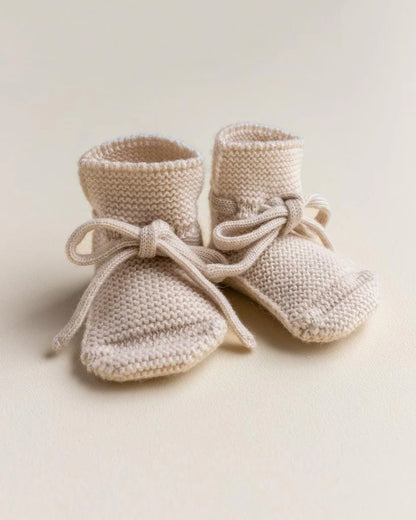 Booties – Babyschuhe – Merinowolle – HVID