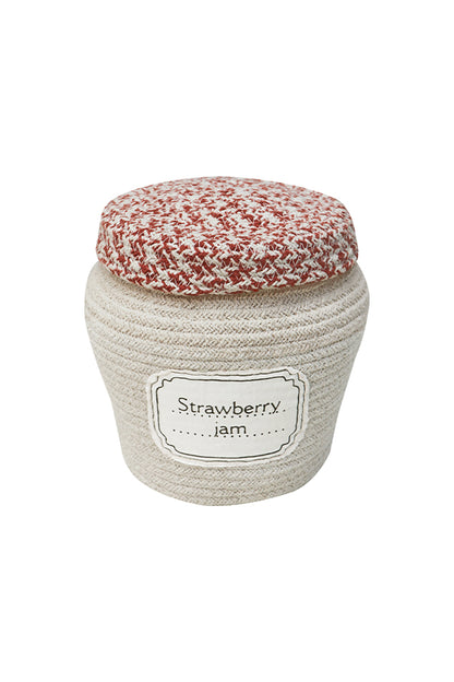 Basket Jam Jar – Opbergmand jampot – Naturel – Ø 20 × 23 cm – Lorena Canals