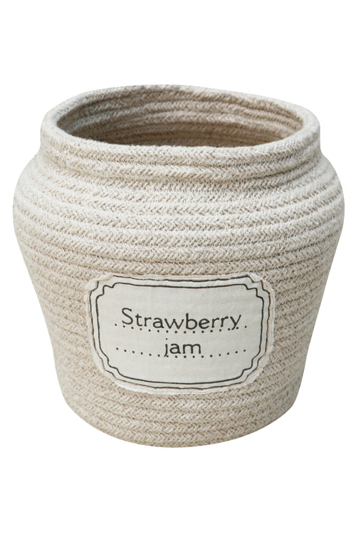 Basket Jam Jar - Opbergmand jampot - Naturel - Ø 20 × 23 cm - Lorena Canals - productfoto - afbeelding 2