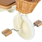 Kinder driewieler met rieten mandje - Trike Vintage - Cream - Banwood - productfoto - afbeelding 4