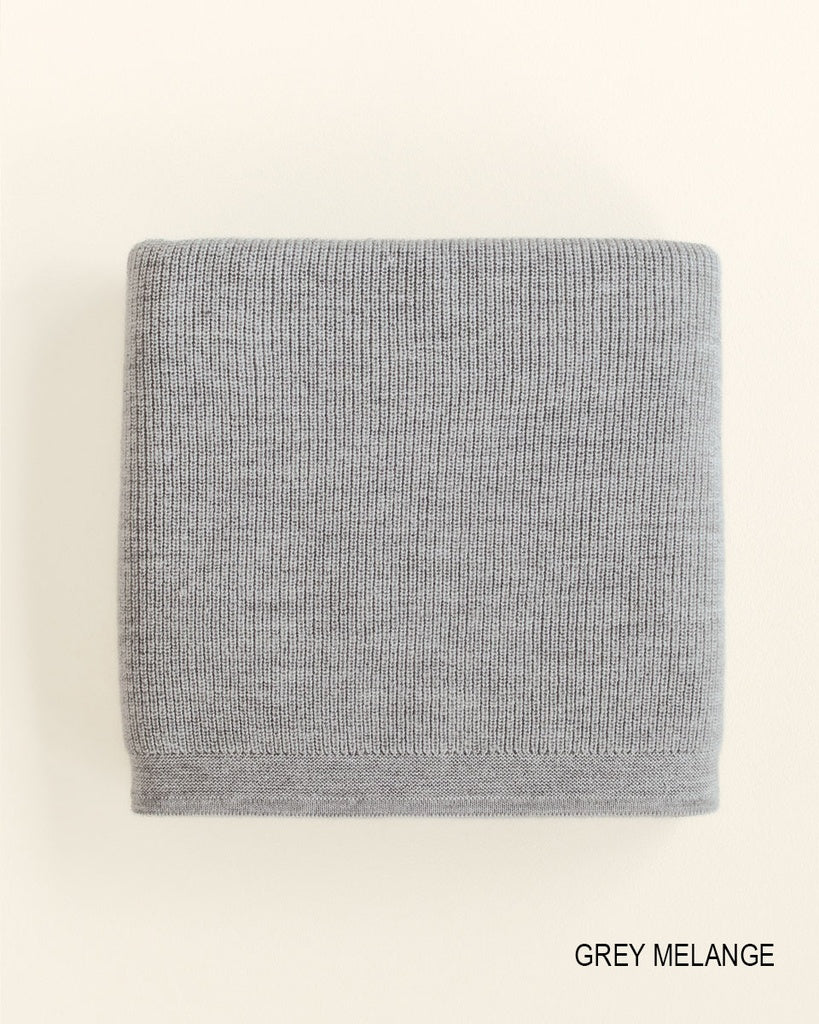 Babydecke - Felix Blanket - Merinowolle - HVID