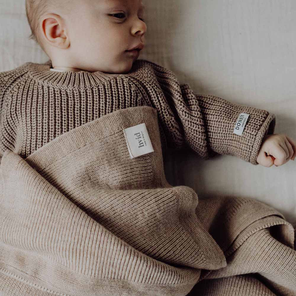 Baby Dekentje - Felix Blanket - Merinowol - HVID