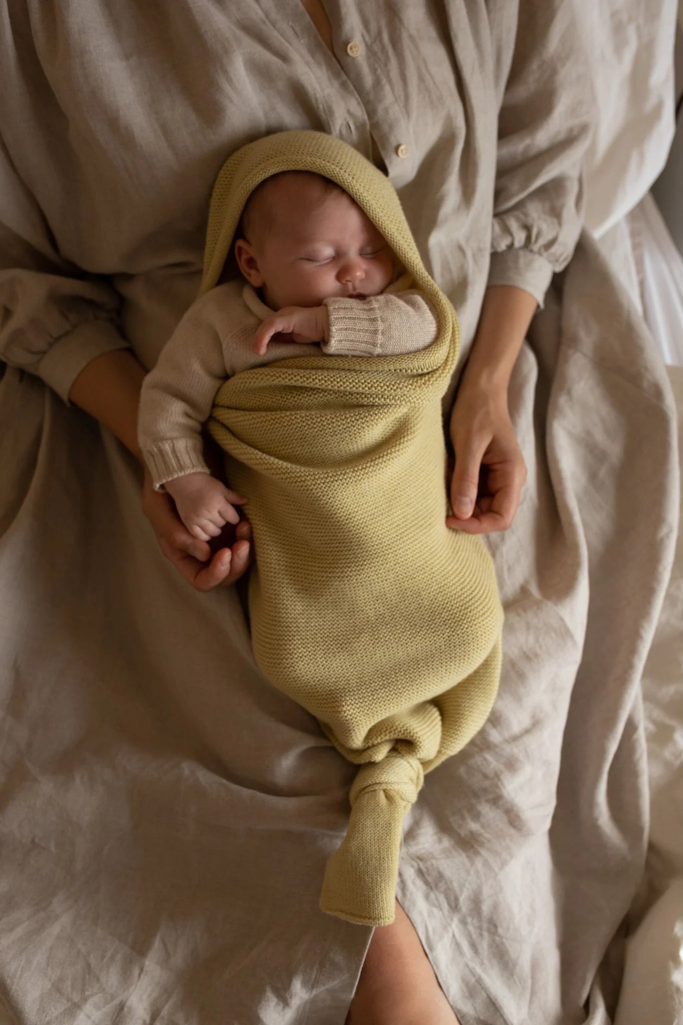 Cocoon - Merino wool - 0/8 months - HVID