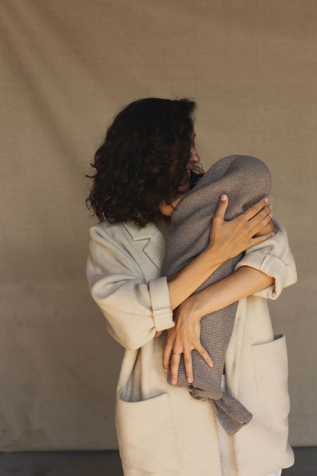 Cocoon - Merino wool - 0/8 months - HVID