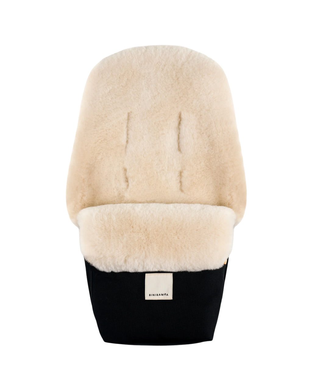Milk Minipuff – Merino Sheepskin Footmuff for Bassinet & Stokke YOYO – BINIBAMBA