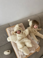 Merino Snugglesuit – Wollener Babyoverall aus 100% Merinowolle – BINIBAMBA