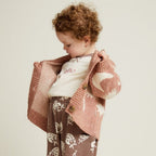Moon Star Cardigan Russet – 100% Bio-Baumwolle – Claude & Co