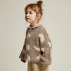 Moon & Stars Sweater – Mushroom – 100% Bio-Baumwolle – Claude & Co