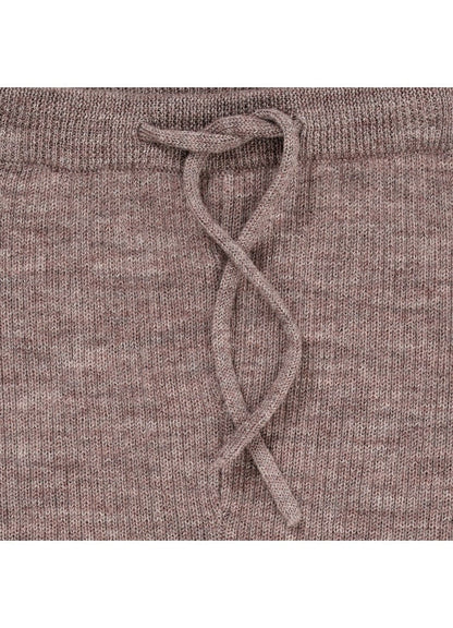 Gebreid broekje - Merino Classic Rib Leggings - Merinowol - Nature Melange - Copenhagen Colors