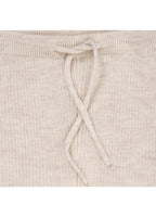 Gebreid Baby Broekje - Merino Classic Rib Leggings - Merinowol - Pale Cream - Copenhagen Colors - productfoto - afbeelding 4