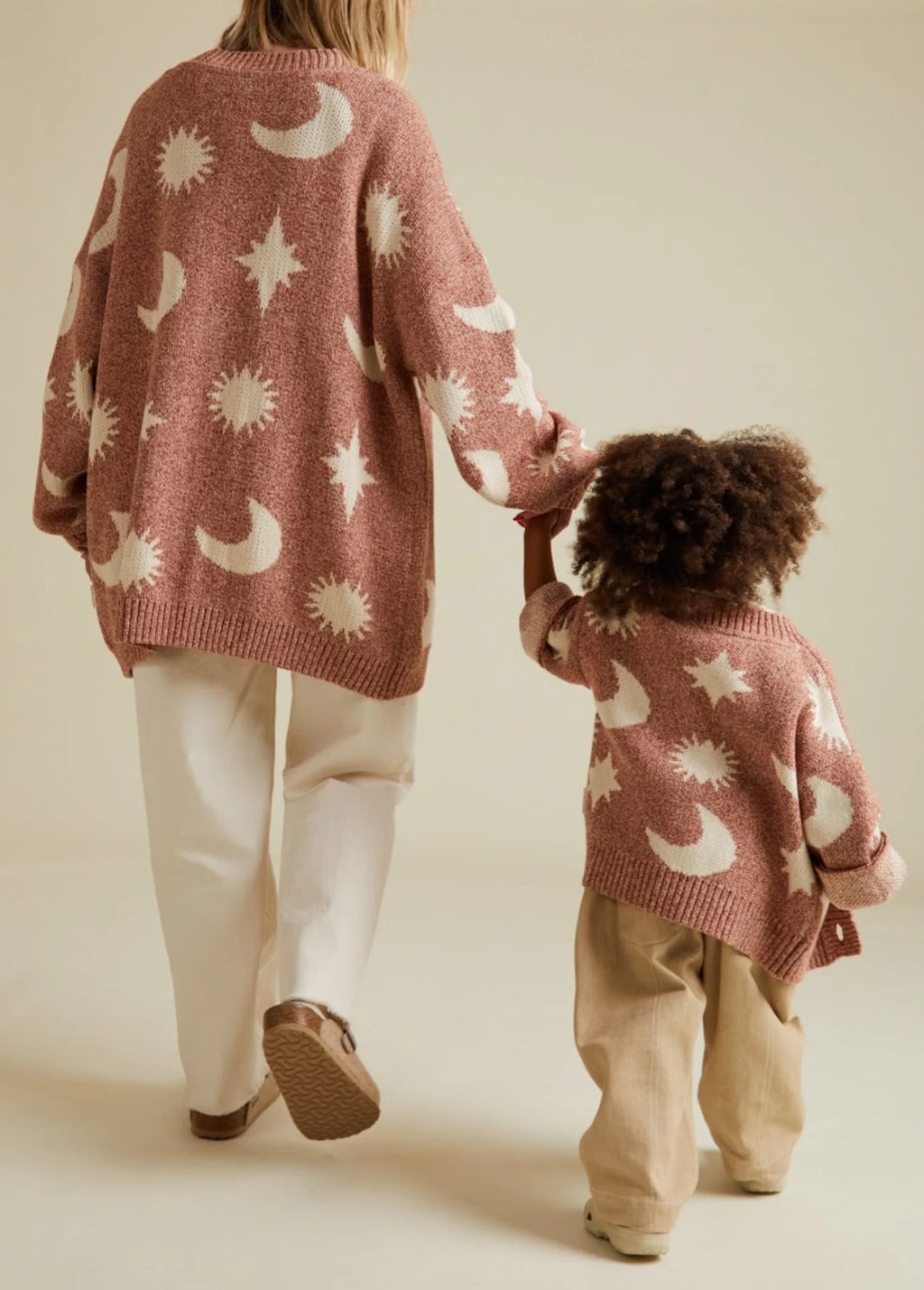 Moon Star Cardigan Russet – 100% Bio-Baumwolle – Claude & Co