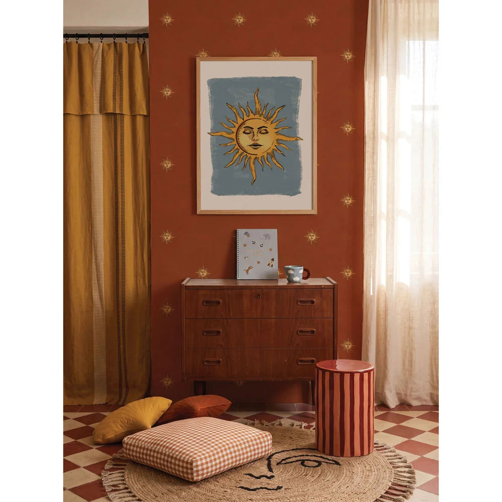Behang – Classic Sun Red – Dekornik