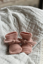 Booties – Babyschuhe – Merinowolle – HVID