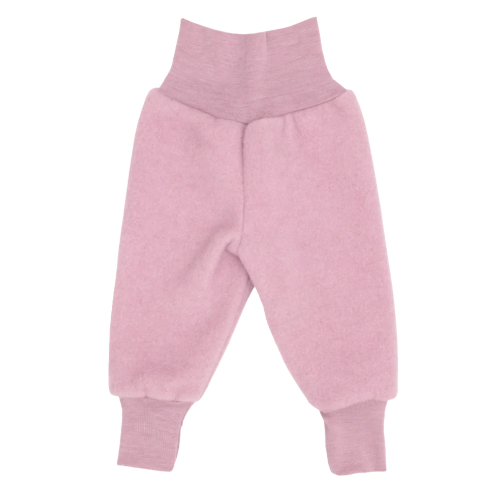 Merino wool fleece pants - 100% wool - Engel Natur
