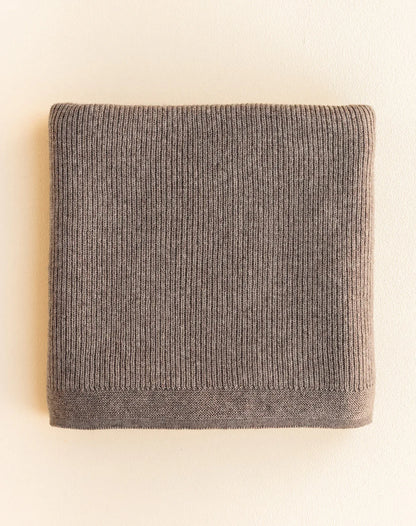 Baby Blanket - Felix Blanket - Merino wool - HVID