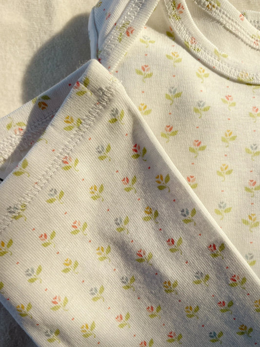 Fio Romper - Tuli Coeur - Organic Cotton - Tulips - Konges Sløjd