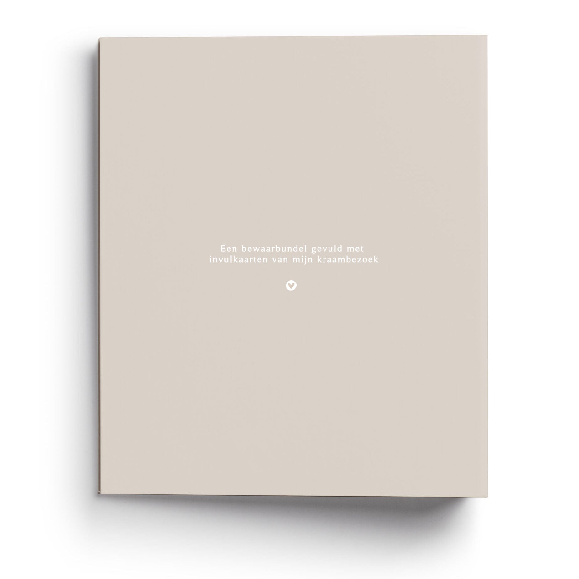 Bewaarmapje invulkaarten - Bewaarbundel Kraambezoek invulkaarten - A5 - Fyllbooks - productfoto - afbeelding 3