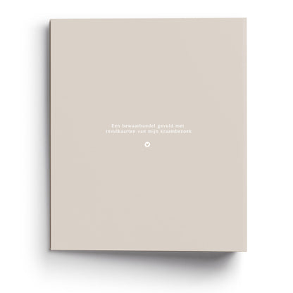 Storage folder fill-in cards - Baby Visit fill-in cards storage bundle - A5 - Fyllbooks
