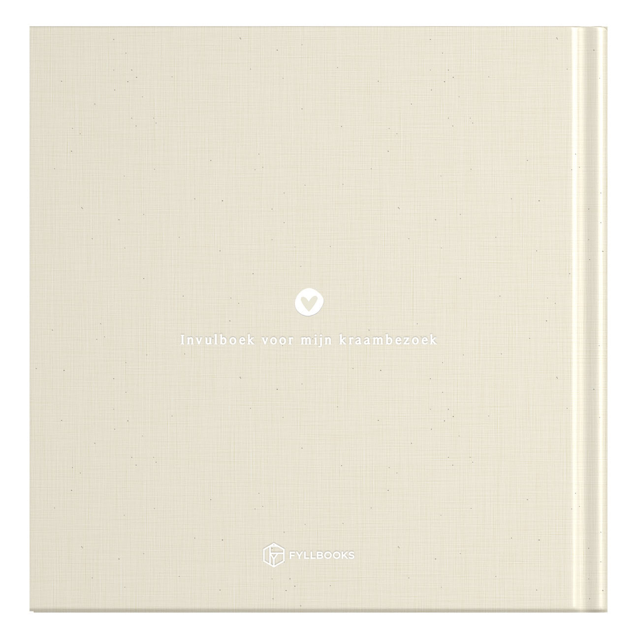 Baby fill-in book - My maternity visit book - Linen Beige - Fyllbooks