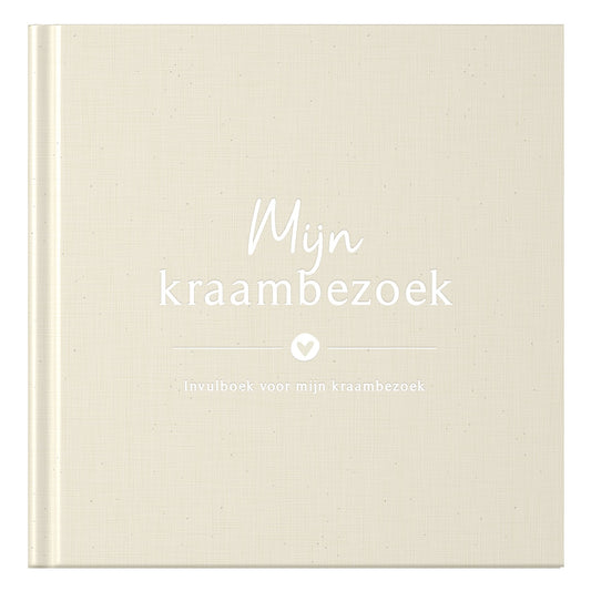 Baby fill-in book - My maternity visit book - Linen Beige - Fyllbooks