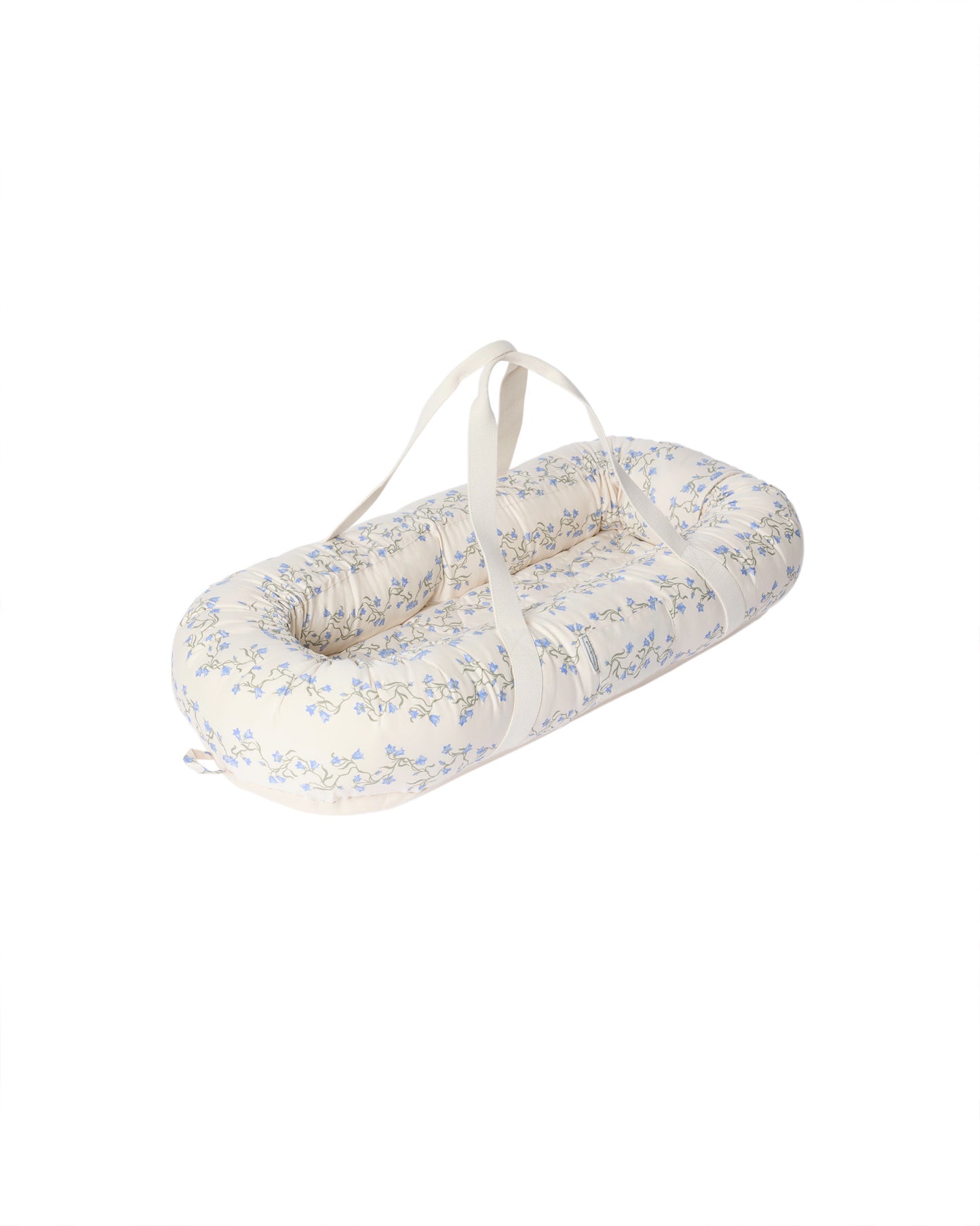 Baby Nest - Bellflower - Babylft - Biologisch katoen - Blauwe bloemen - Garbo & Friends