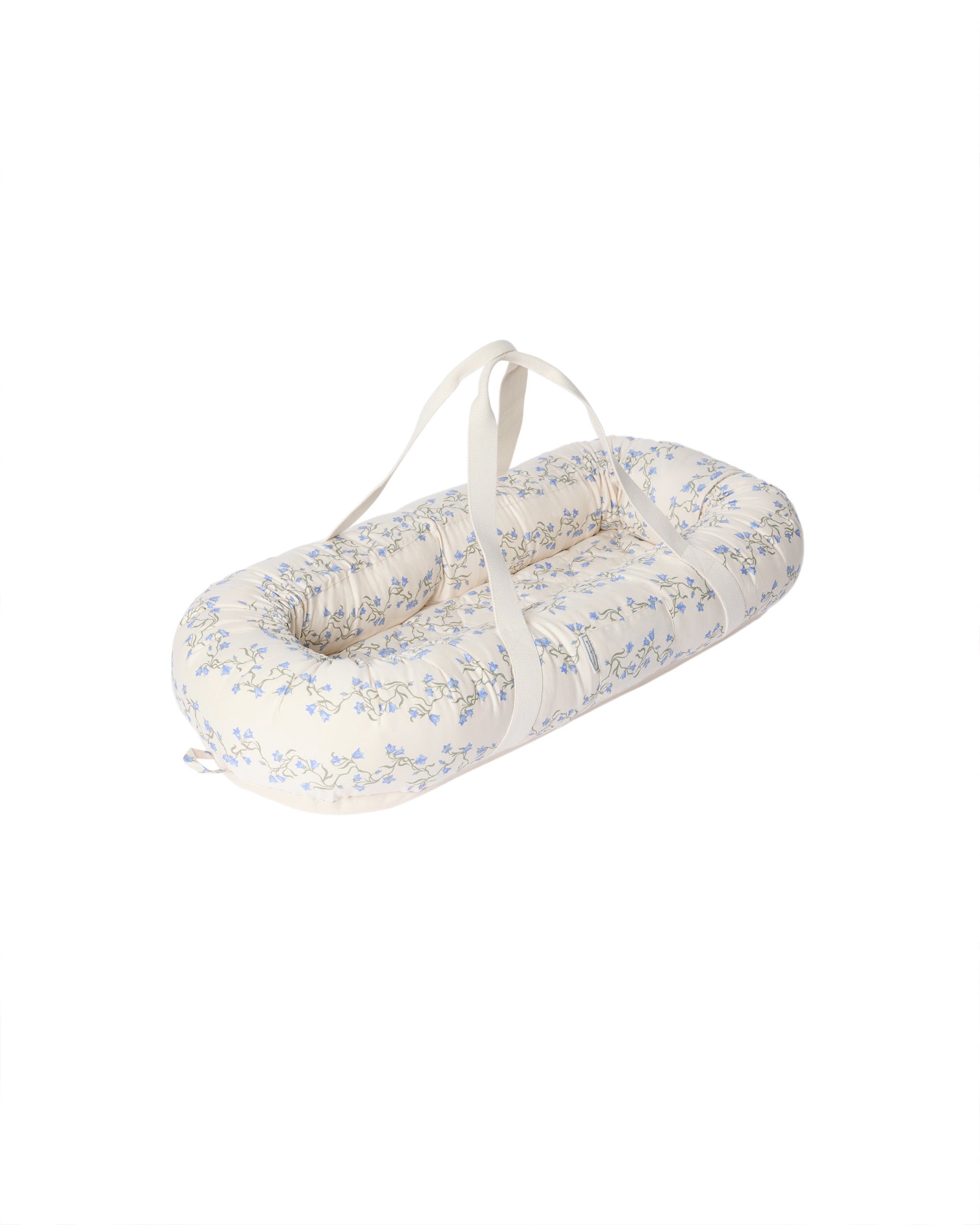 Baby Nest - Bellflower - Babylft - Biologisch katoen - Blauwe bloemen - Garbo & Friends - Garbo&Friends - productfoto