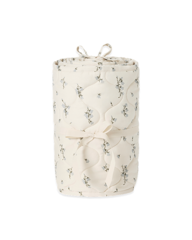 Bettumrandung - Satin Quilted Crib Bumper - Bio-Baumwolle - Bluebell - Garbo & Friends