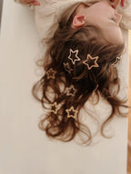 Glitter Haarknipjes Set - Sterretjes - 10 Stuks - Mrs Ertha - productfoto - afbeelding 4