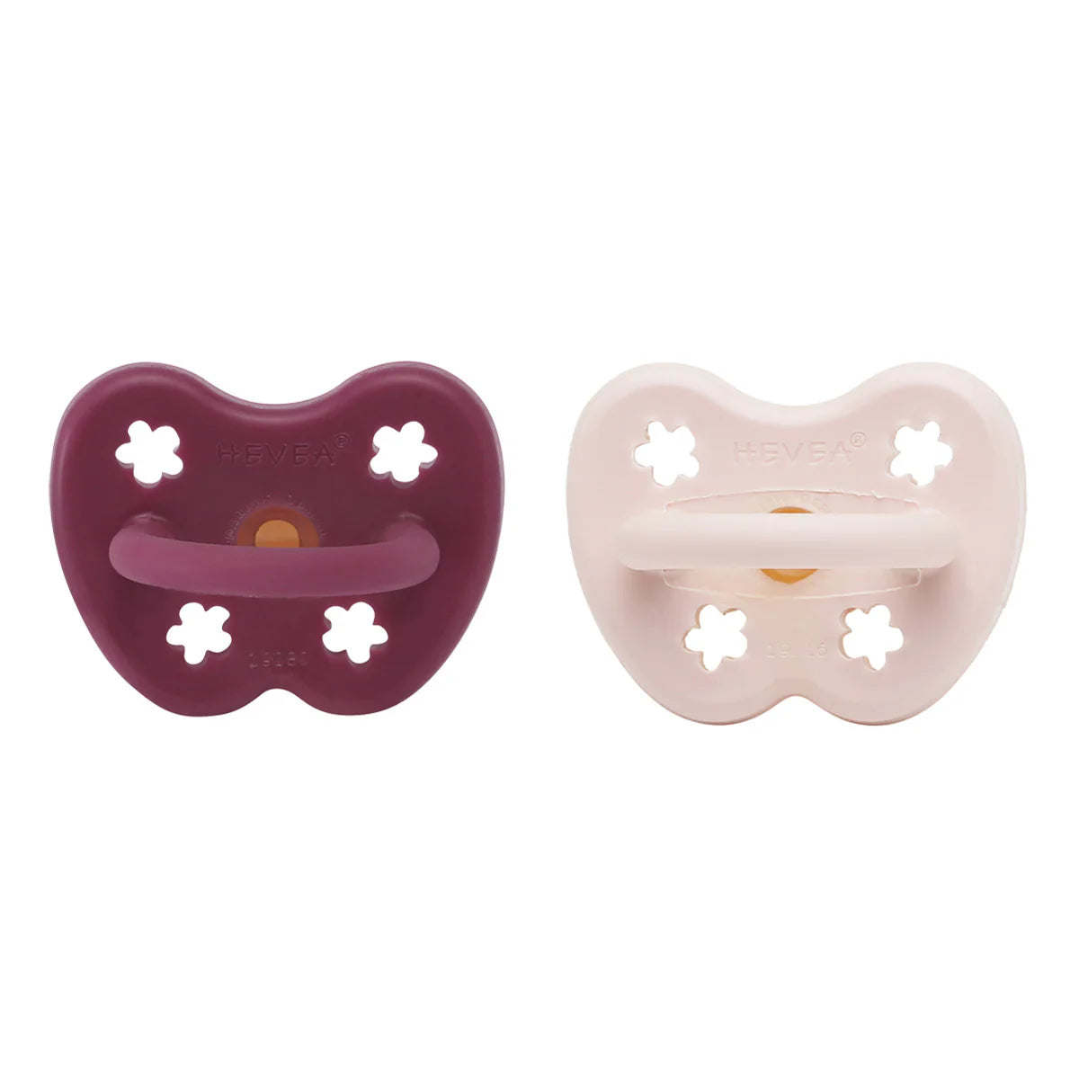 Pacifiers - Natural Rubber - 3-36 months - 2 pack - Orthodontic - Hevea