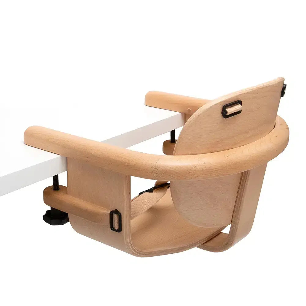 HIKO Baby Table Seat - Houten Tafelstoeltje - Vanaf 6 Maanden tot 15 kg - Charlie Crane - productfoto - afbeelding 6