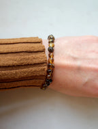 Green Amber Bracelet – Bracelet femme – Ambre vert de la Baltique – Nirrimis