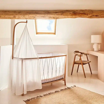 KANO Bed Arrow - Houten Hemelboog voor KUMI Cradle & KIMI Bed - Beech Wood - Charlie Crane