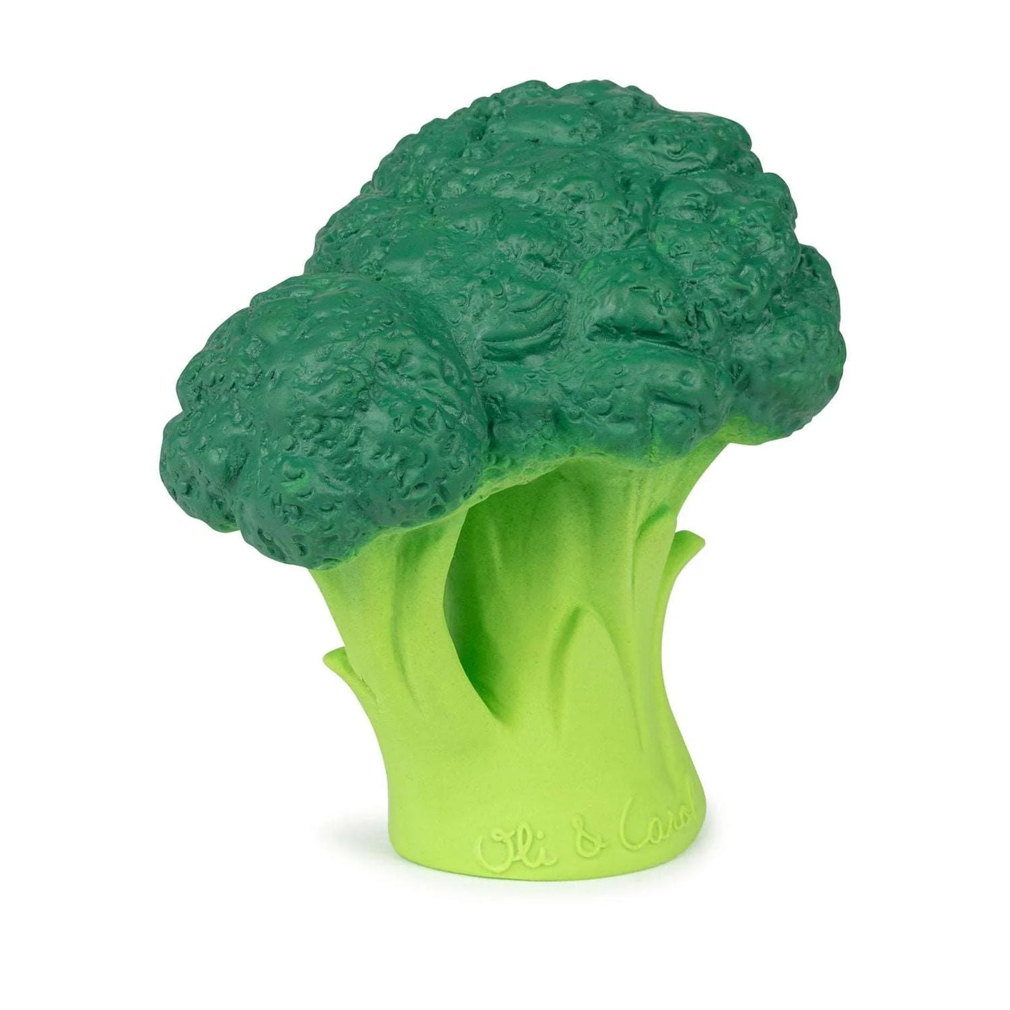 Bijtring & badspeeltje Brucy the Broccoli - Natuurrubber - Oli&Carol