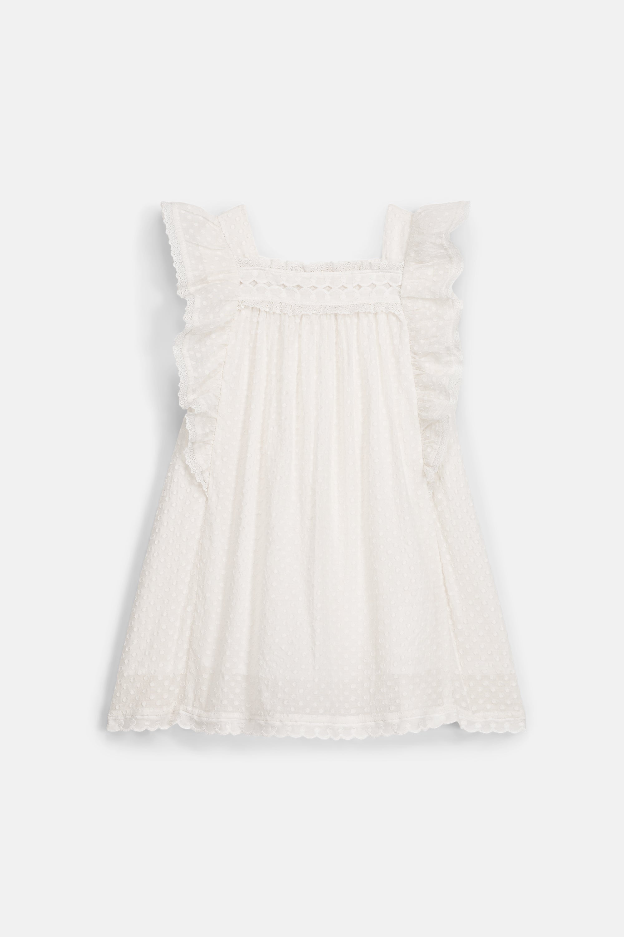 Jurkje Martia - Katoen - Off White/Wit - Louise Misha
