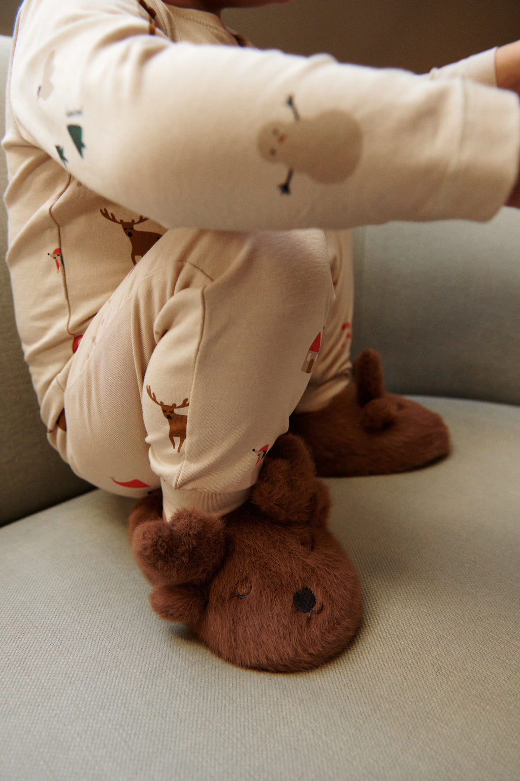 Sloffen rendier - Aviaja - Recycled polyester - Liewood baby