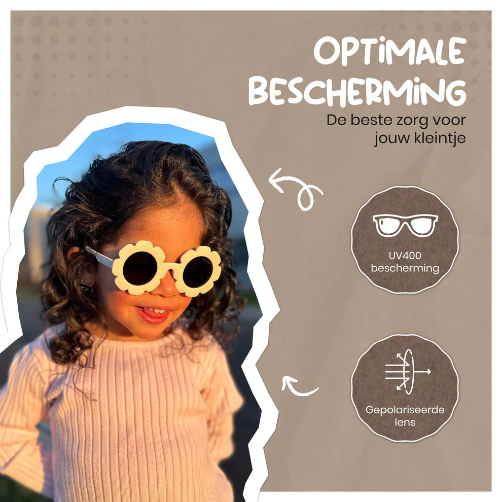Sunglasses Fleur 1 to 3 years - Flower - Maesy
