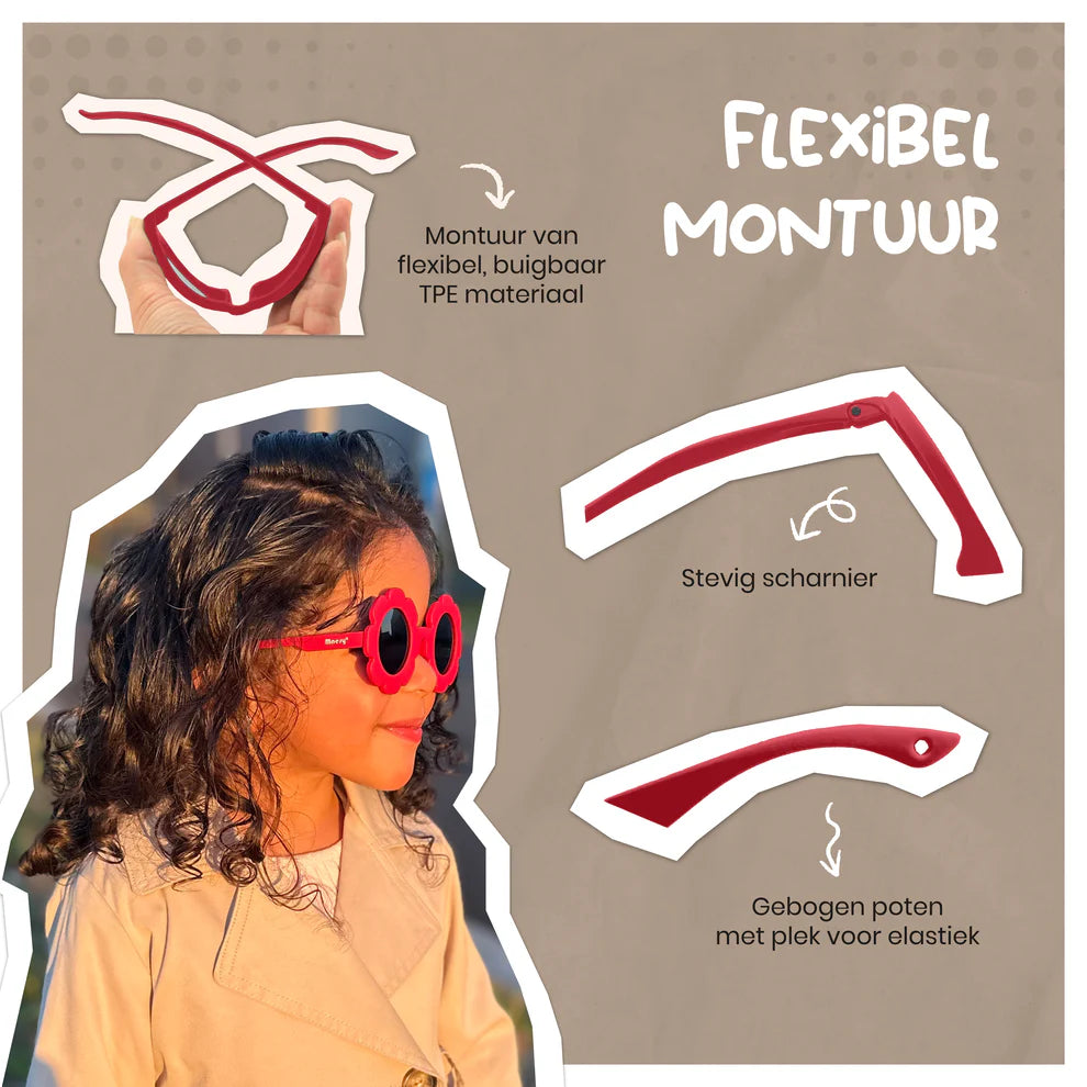 Sunglasses Fleur 1 to 3 years - Flower - Maesy