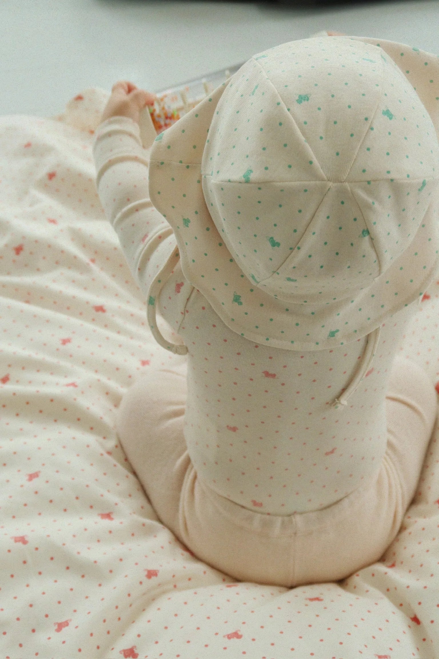 Savora Hose - Antique White - Weite Babyhose - 100% Wolle - Konges Sløjd