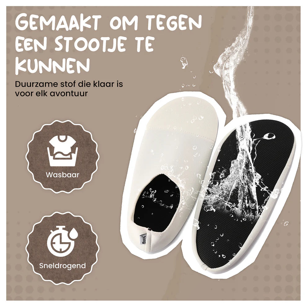 Antislip Schoentjes - Zwemschoentjes - Beige Ecru - Maesy